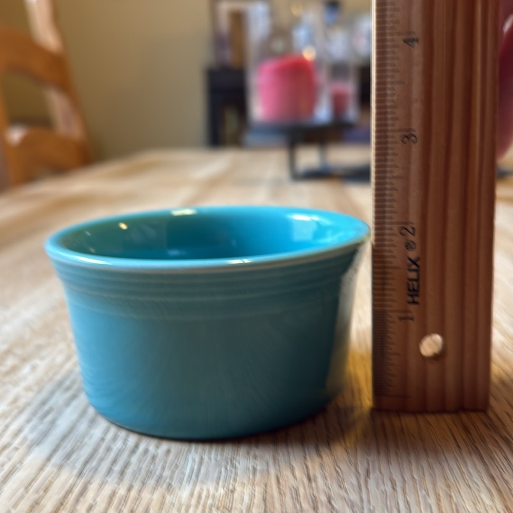 Fiestaware Turquoise Ramekin - Picture 3 of 4